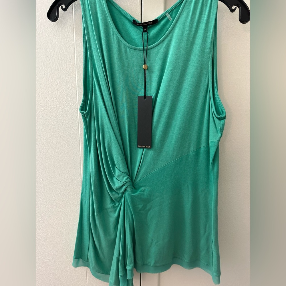 Kobi Halperin— Stevie Top, Shamrock green, NEVER WORN, TAGS